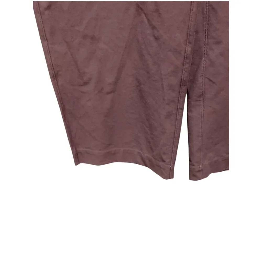 Lululemon City Sleek 5 Pocket High-Rise Wide-Leg Pant Full Length Brown Size 31 - Picture 10 of 16